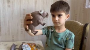 Распаковка стретч-игрушки в виде животного - Повелители саванны (68-CN-2020)