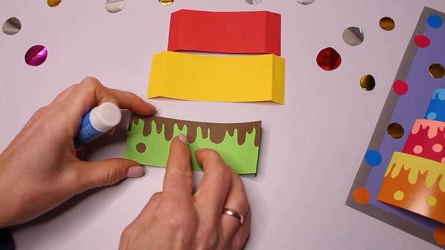 DIY 3D Открытка на День рождения своими руками. ? Простые поделки из бумаги смотреть онлайн