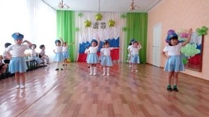 Катюша. Средняя группа. Танец к 23 февраля