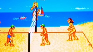 Malibu bikini Volleyball. Atari linx. Реакция