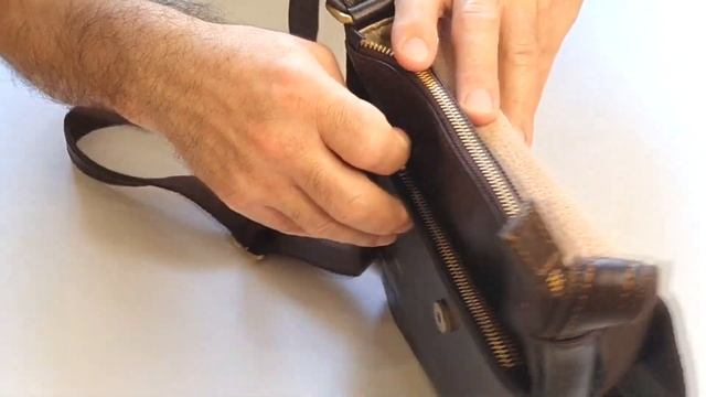 Сумка Мужская кожаная через плече Virginia Conti 01277/ Мужские сумки/Интернет- магазин аvoska.ks.ua смотреть онлайн