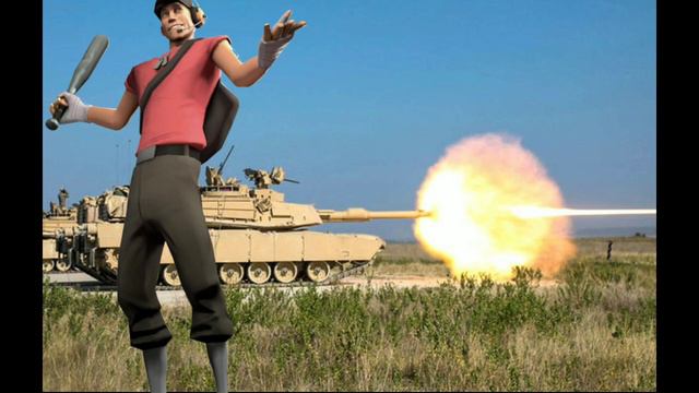Мой дедушка прошел Афган (Scout Tf2 Cover)