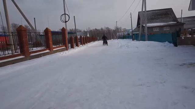 Скутер Саня №2 вырвало шипы! смотреть онлайн