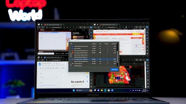 TEST PIN thực tế Intel Core Ultra 5: Có cải thiện như hãng công bố? | LaptopWorld смотреть онлайн