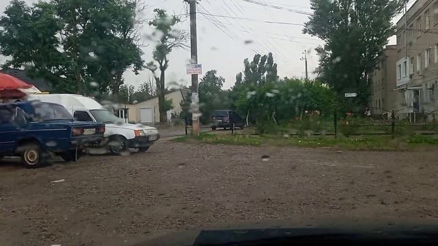 13 Июля 2021 г. Ливень в селе Виноградово Херсонской области смотреть онлайн