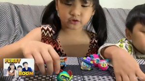 FURBY BOOM TOYS FOR KIDS -  Unpacking and playing with cute and colorful mini furby boom toys