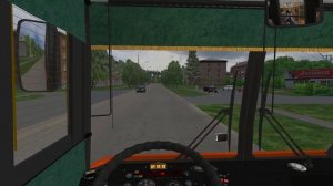 Новосибирск, маршрут 280 на автобусе Маз 104.031. OMSI 2