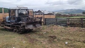 Агромаш90(дт75) в деле, закапываем озеро