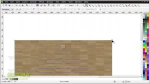 Создание текстуры паркета при помощи Power Clip в CorelDRAW