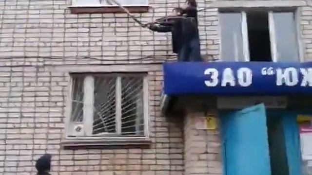 Спасение кота в Чебоксарах смотреть онлайн