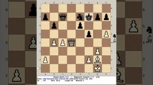 Navara, David vs Megaranto, Susanto | 44th Chess Olympiad 2022, Chennai India