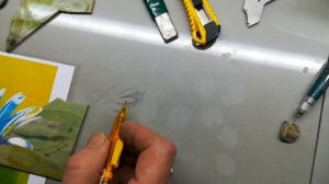 Флорентийская мозаика. Урок 5. Работа с фоновым камнем.