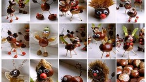 Поделки Из Каштанов Своими Руками Детские