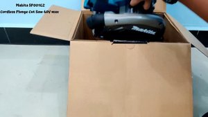 Makita SP001GZ - Makita Cordless Plunge Cut Saw 40V max