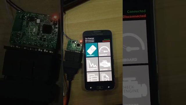 OBD2 ELM327 connnect to Car Scanner ELM OBD2 APP #elm327 #obd2 #obdscanner #obd #thinmi