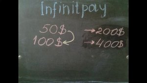InfinitPay, Я рисую белым мелом.