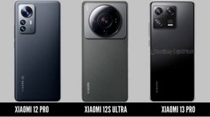 xiaomi 13 pro vs xiaomi 12s ultra vs xiaomi 12 pro