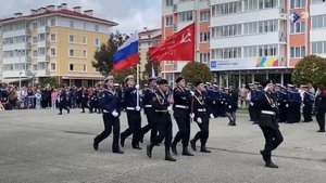 Туапсинский кадетско-юношеский корпус принял участие в параде в Сочи