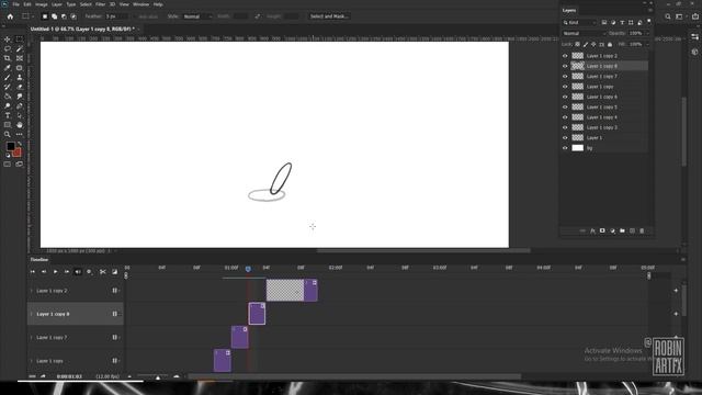 Basic 2d animation in photoshop | Beginner Tutorial