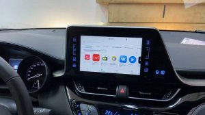 Toyota C-HR - доп мультимедиа на штатный монитор