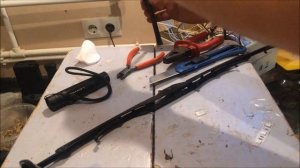 Щетки стеклоочистителя. Замена резинки для дворников на Весту. Эконом вариант за 74 рубля.