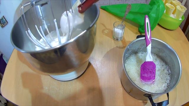 ЗЕФИР в РОЖКЕ / РЕЦЕПТ яблочного ЗЕФИРА / ДЕСЕРТ из ЗЕФИРА /Olya konditer