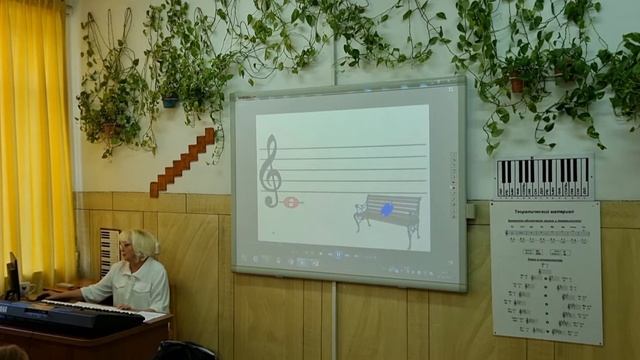 Презентация на тему: "Увлекательное сольфеджио на интерактивной доске". 5 августа 2022 год