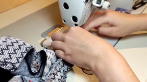 Обработка v-образной горловины на трикотажных изделиях. МК по шитью.