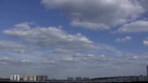 Волшебные танцы облаков / Magic cloud dance - Time Lapse