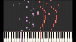 Розовое Облако. Пьеса для фортепиано. Синтезия. Pink Cloud. Synthesia. Mentholen.