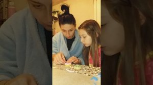 Бублик своими руками! Делаем с мамой из воздушного пластилина!)