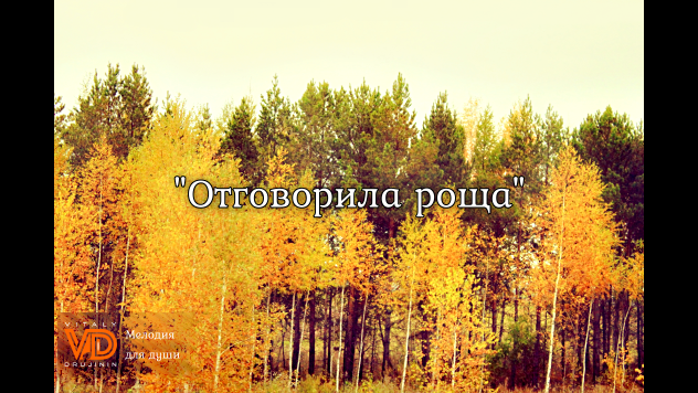 § "Отговорила роща золотая..." (Сергей Есенин), #гармонь 🎼 Виталий Дружинин