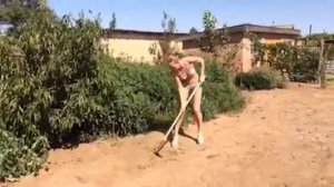 Надя в деревне
