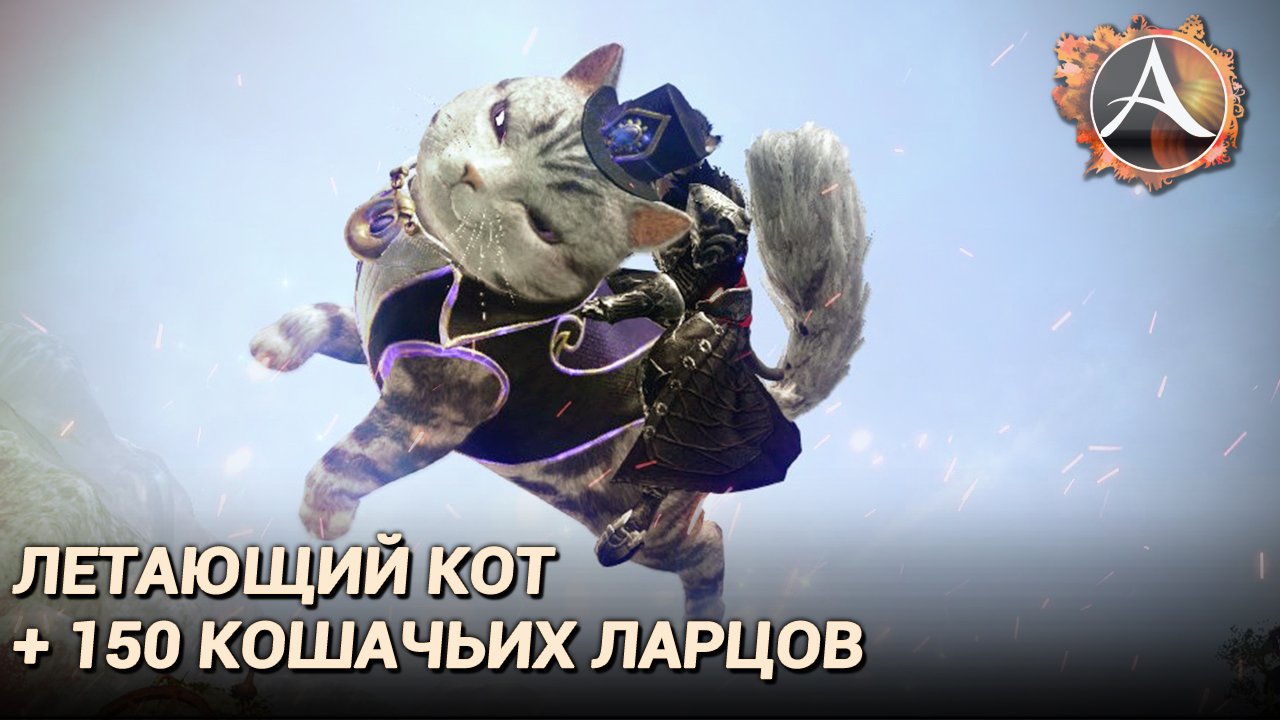 ArcheAge 8.0. Глайдер кот. И 150 кошачьих ларцов.