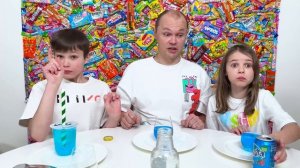 Синяя еда Челлендж