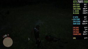 Red Dead Redemption 2 - GTX 750 Ti 2GB - Best Setting