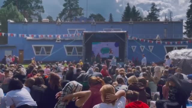 В «Сибирской сказке» проходит летняя смена «Движение Первых»