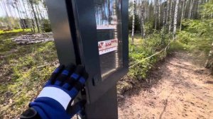 Прокол через дорогу методом ГНБ. Ввод электричества на участок под землей.