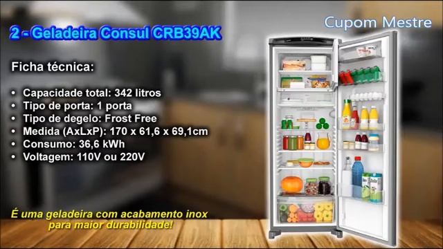 ? 5 Melhores Geladeiras de 1 porta | Consul, Electrolux ou Esmaltec? смотреть онлайн
