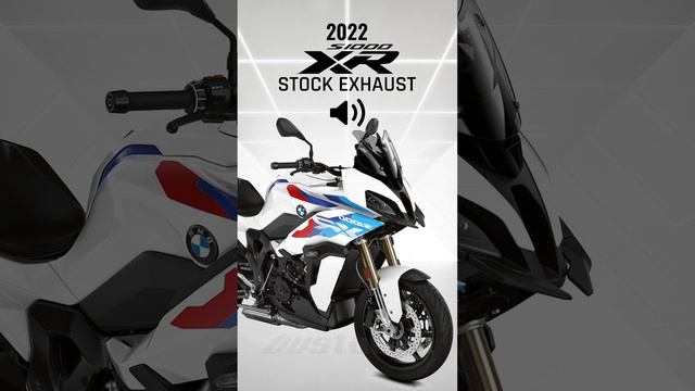 INSANE 🔥 BMW S 1000 XR | Stock Exhaust Sound #shorts