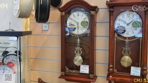 Поступление настенных часов Ритм в магазин часов "Гигатайм".