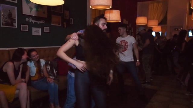 ZumZum Party. Anton Gavrilov and Dj Nastusha. Zouk improvisation. смотреть онлайн