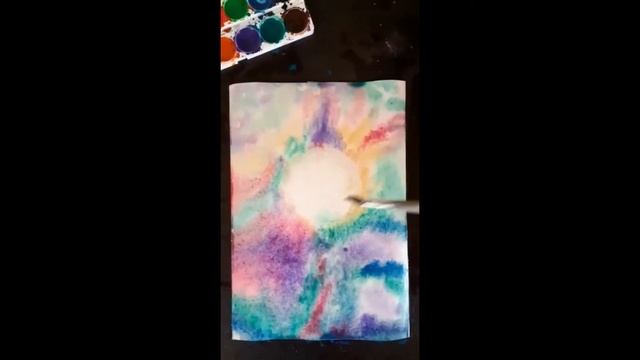 Мастер-класс по рисованию "Луговые цветы". Акварель, гуашь. смотреть онлайн