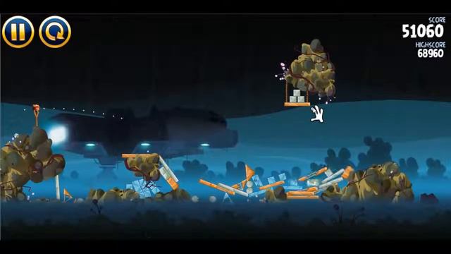 Angry Birds Star Wars :: Hoth Level 3-31 :: Three Stars, High Score смотреть онлайн