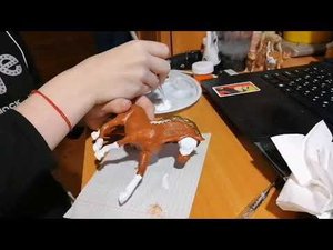 Новогодний адвент-календарь. День 5. Кастом лошади.