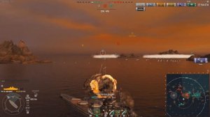 Странный Баланс. Бой на Линкоре Jean Bart | World Of Warships