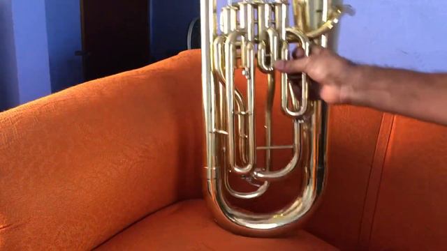 Fôlego divino tubas Eufonium bombardino weril 4 pistos usado novo pronta entrega смотреть онлайн