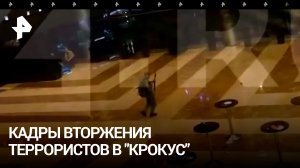 ОСТОРОЖНО 18+. Появились новые кадры первых минут теракта в "Крокус Сити Холл"