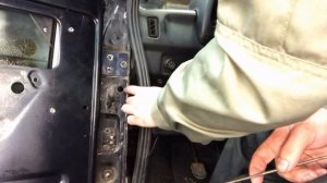 УСТАНОВКА ГОФРЫ ПРОВОДКИ ДВЕРЕЙ НИВА
