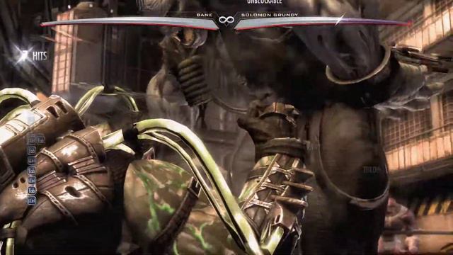Injustice Gods Among Us Bane 63% Combo PC смотреть онлайн